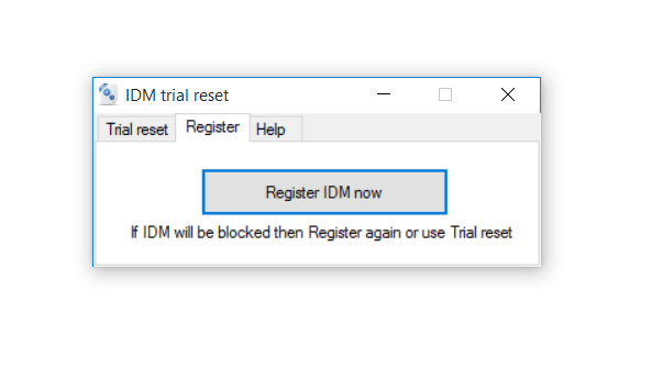 download idm trail reset