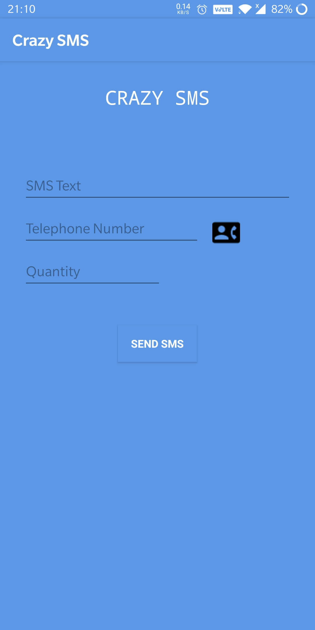 Step 2: Download Crazy SMS Apk