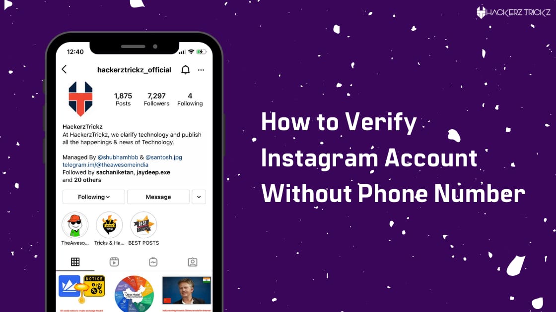 How to Verify Instagram Account Without Phone Number
