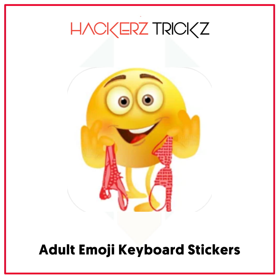 Adult Emoji Keyboard Stickers