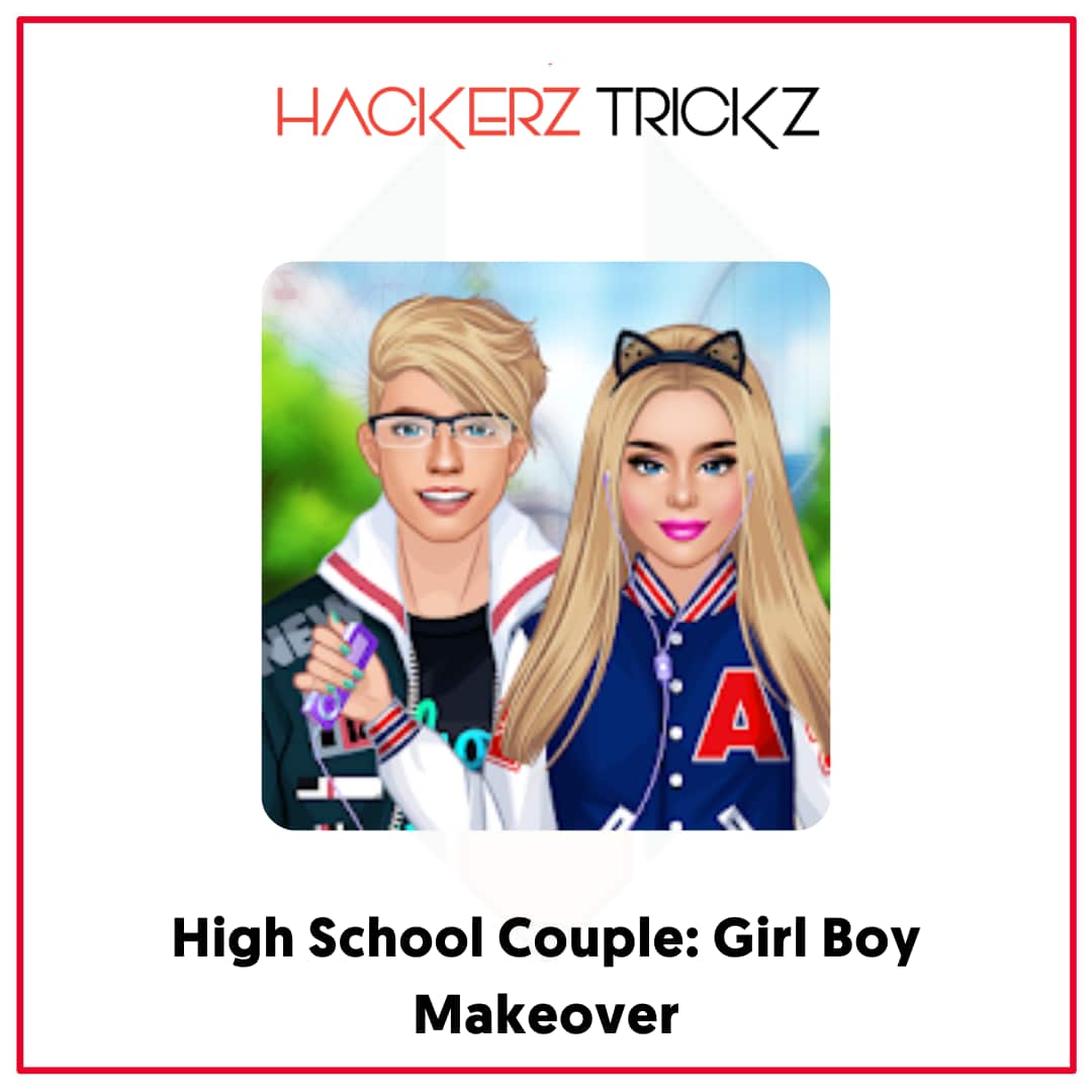High School Couple Girl Boy Makeover