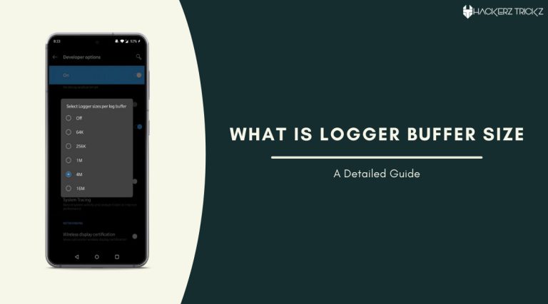 What is Logger Buffer Size