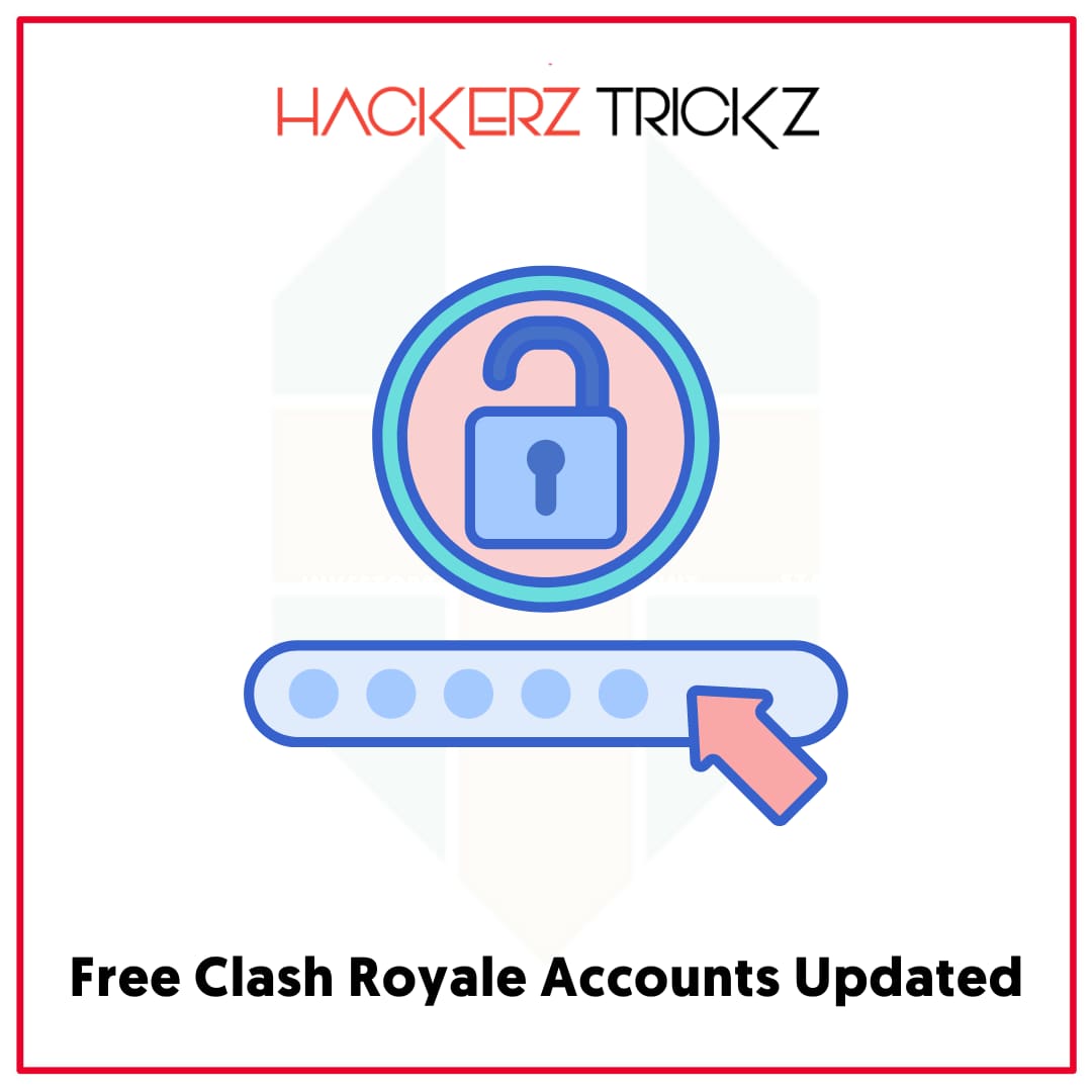 Free Clash Royale Accounts Updated