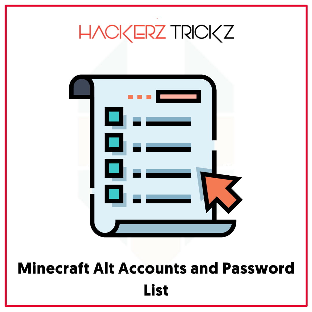 Minecraft Alt Accounts and Password List