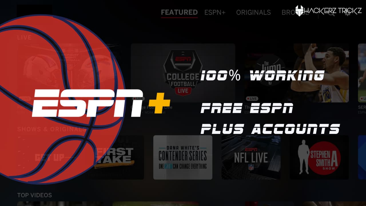 100% Working Free ESPN Plus Accounts: January 2023