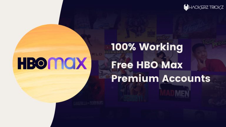 100% Working Free HBO Max Premium Accounts
