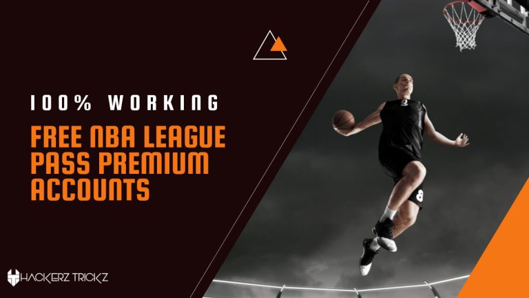 100% Working Free NBA League Pass Premium Accounts