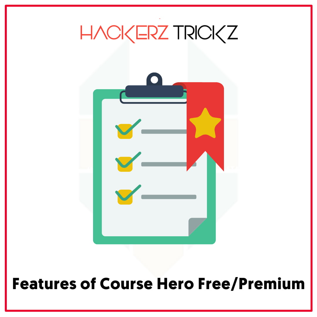 Features of Course Hero FreePremium