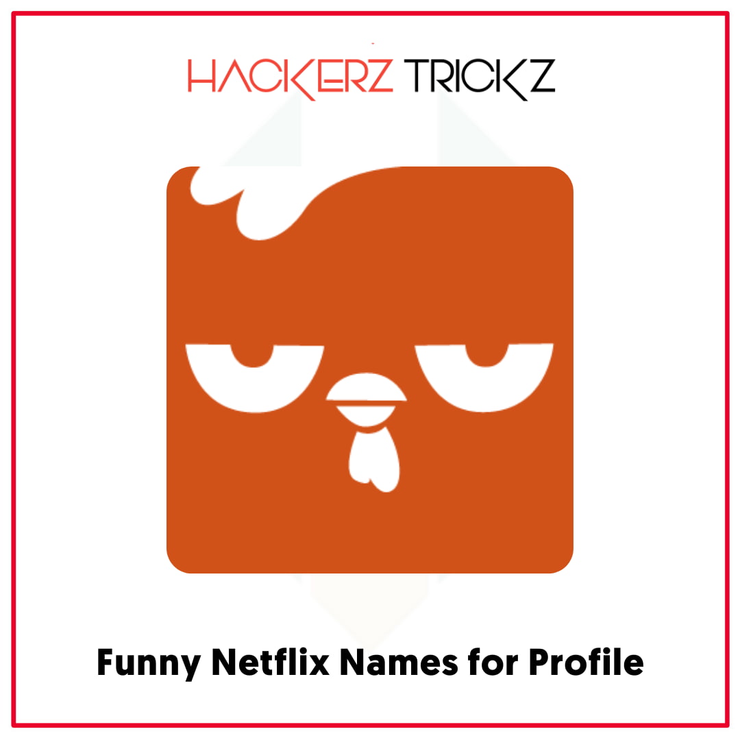 Funny Netflix Names for Profile