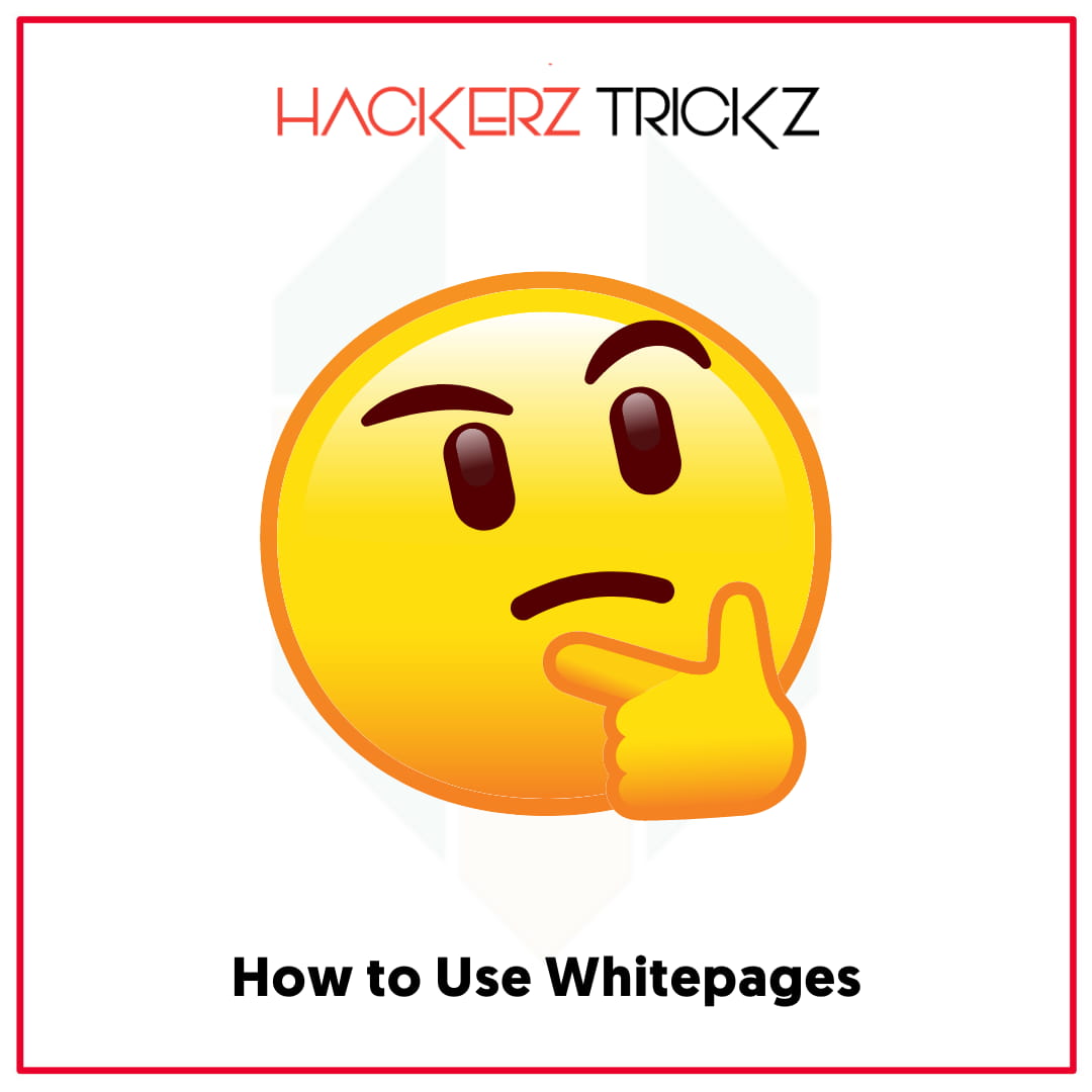 How to Use Whitepages