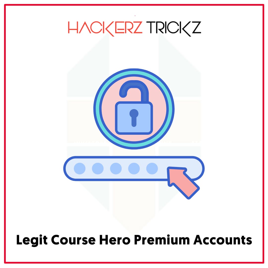 Legit Course Hero Premium Accounts