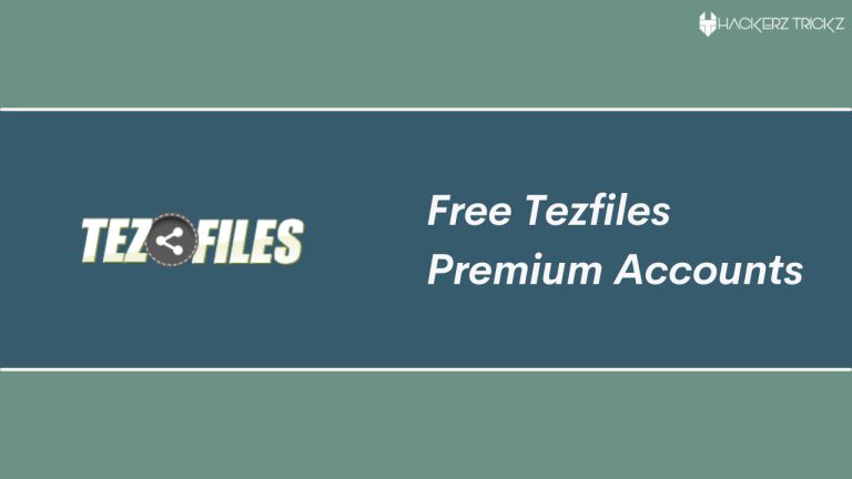 Free Tezfiles Premium Accounts