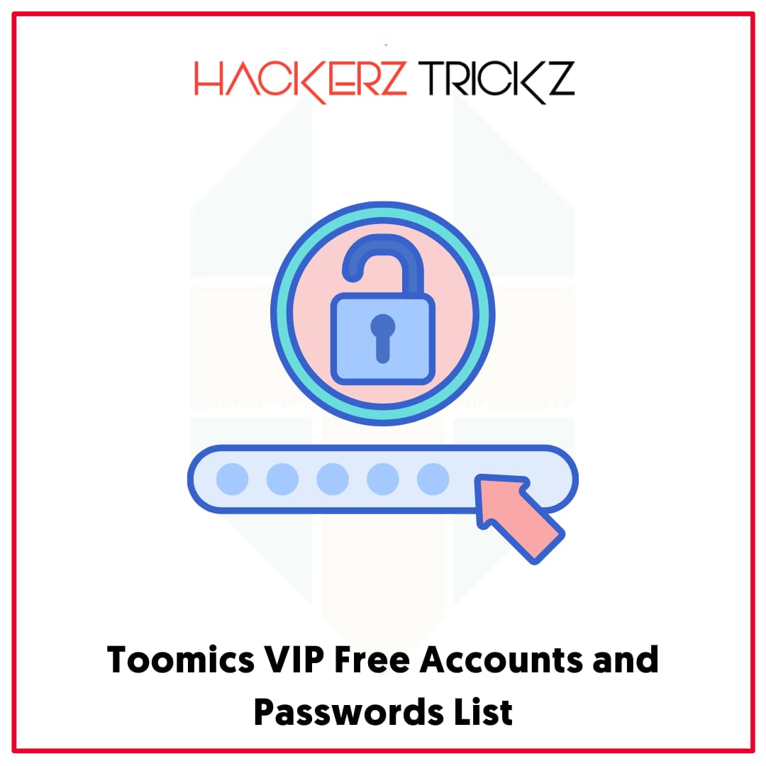Toomics VIP Free Accounts and Passwords List