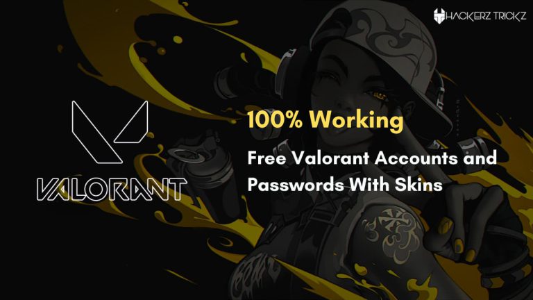 100% Working Free Valorant Accounts and Passwords With Skins