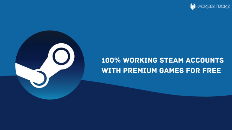 100% Working Steam Accounts with Premium Games for Free 2024