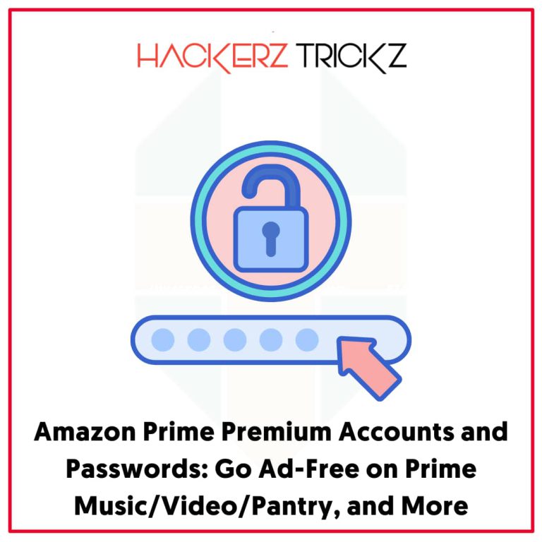 Free Amazon Prime Accounts with Lifetime Subscription 2024