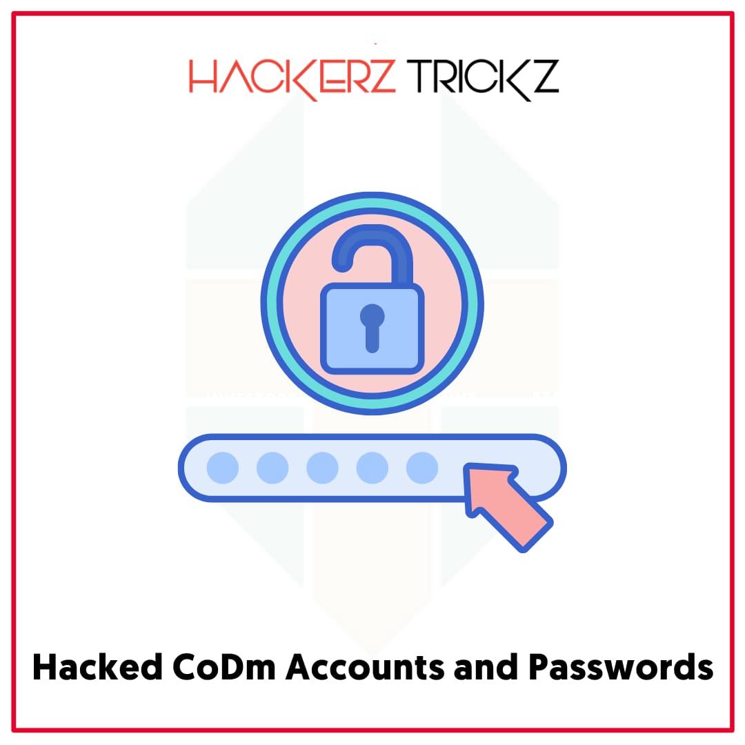 Hacked CoDm Accounts and Passwords