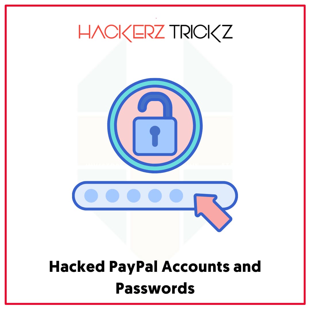 Hacked PayPal Accounts and Passwords