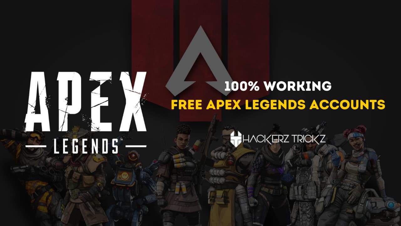 100% Working Free Apex Legends Accounts