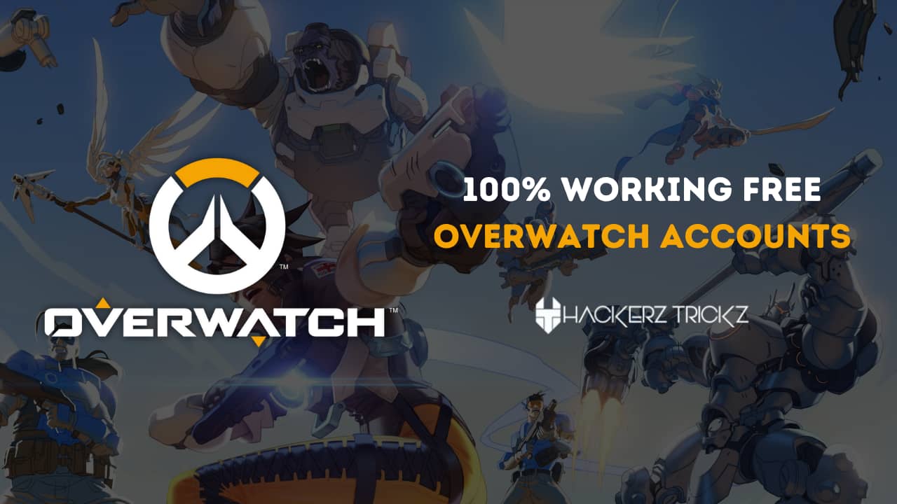 100% Working Free Overwatch Accounts