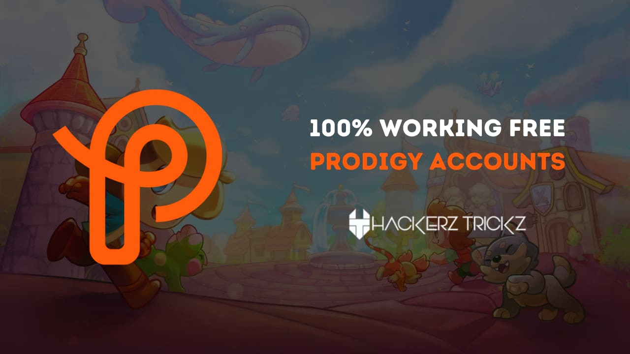 100% Working Free Prodigy Accounts