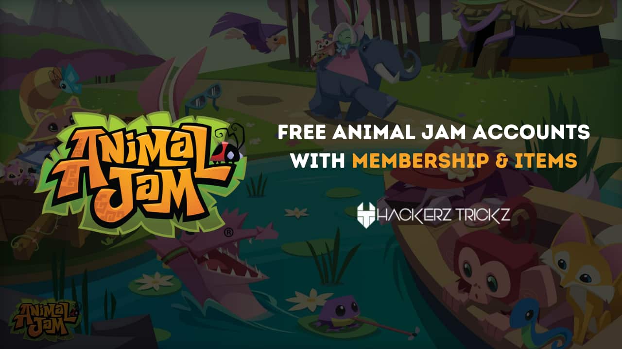 Free Animal Jam Accounts with Membership & Items