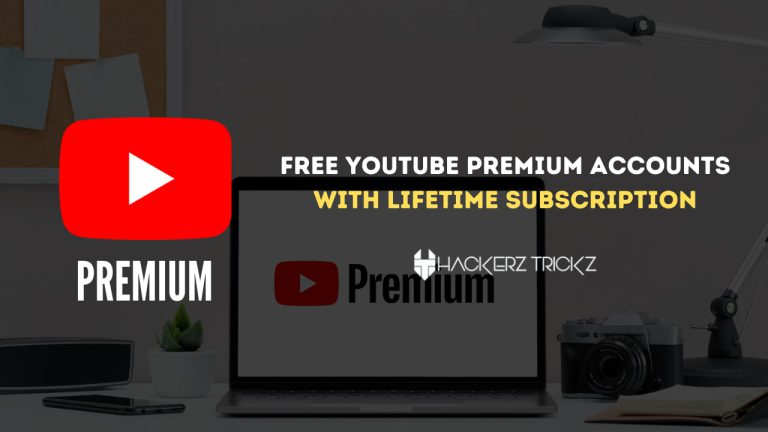 Free YouTube Premium Accounts with Lifetime Subscription