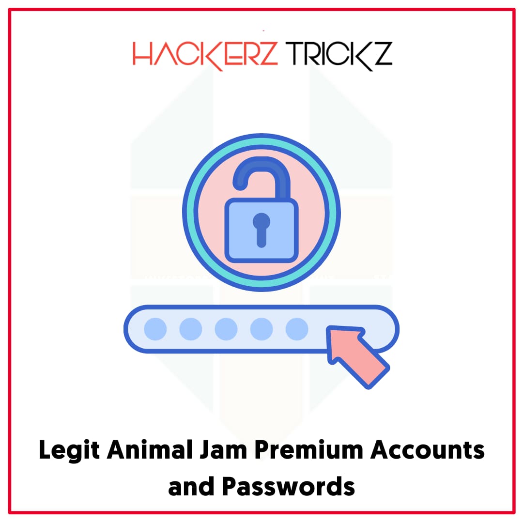 Legit Animal Jam Premium Accounts and Passwords