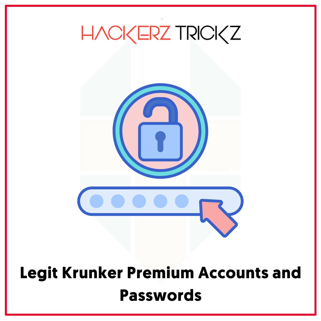 Legit Krunker Premium Accounts and Passwords