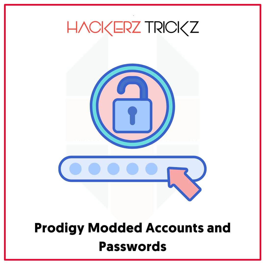 Prodigy Modded Accounts and Passwords
