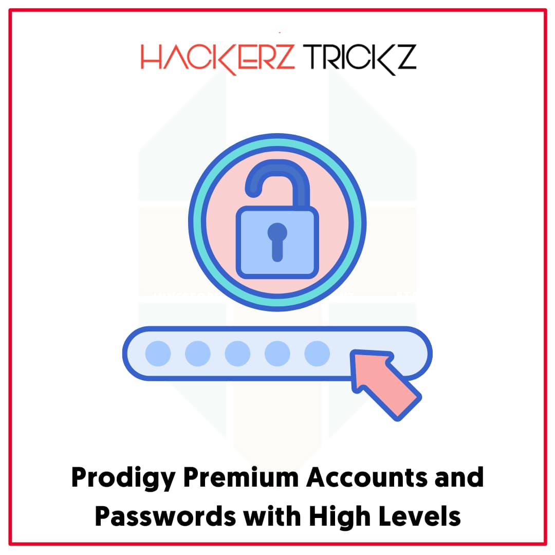 Prodigy Premium Accounts and Passwords with High Levels