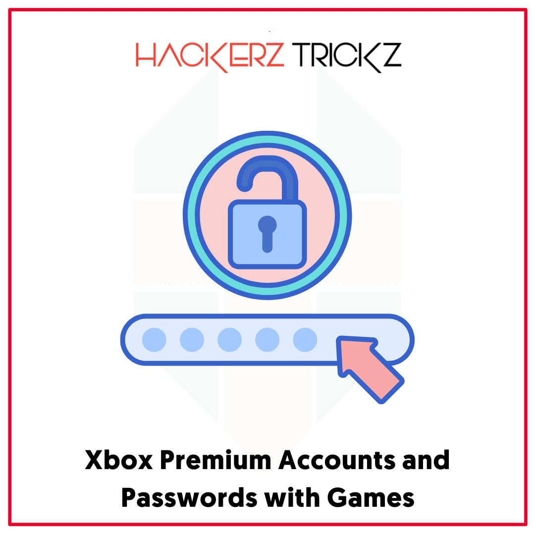 Xbox Premium Accounts and Passwords with Games