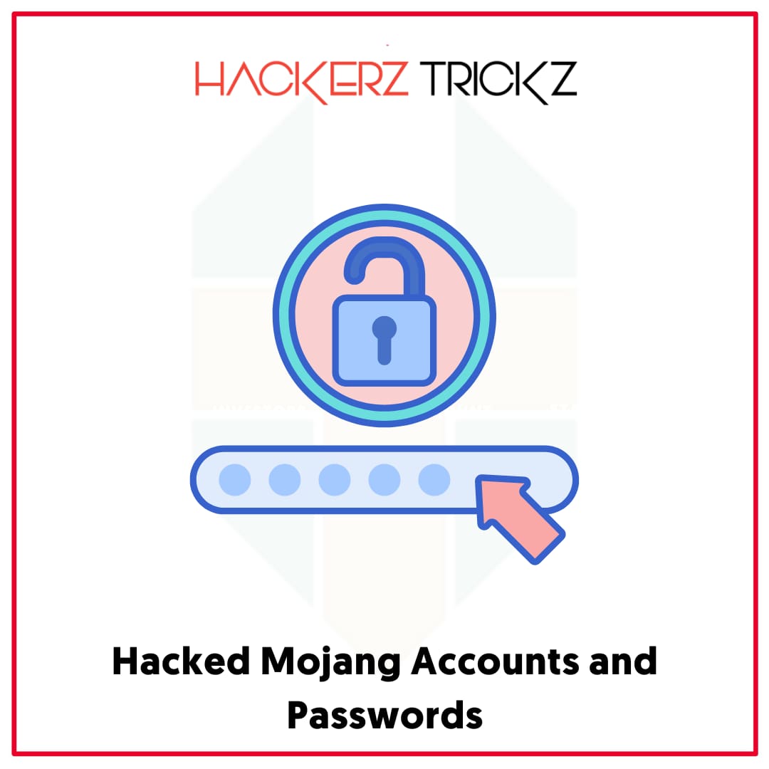 Hacked Mojang Accounts and Passwords