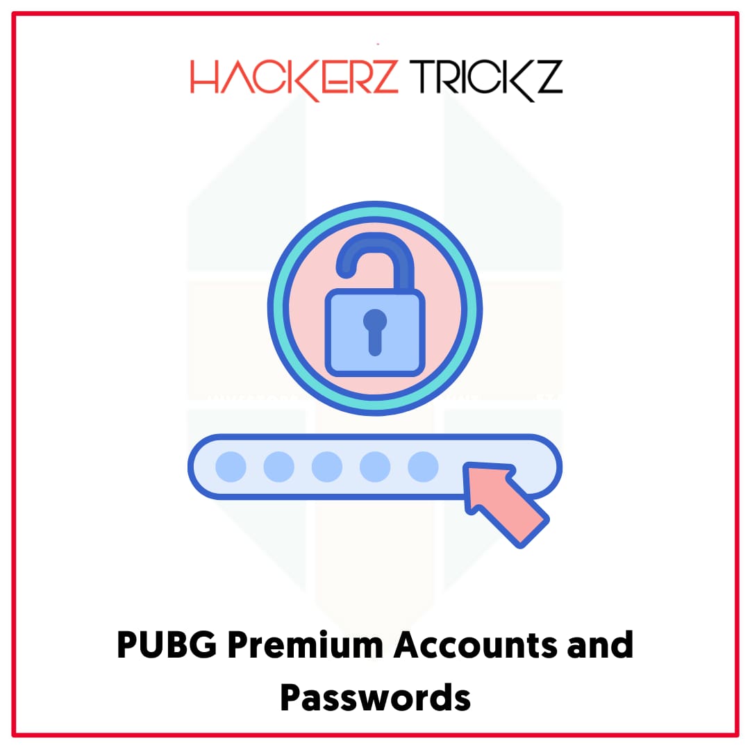 PUBG Premium Accounts and Passwords