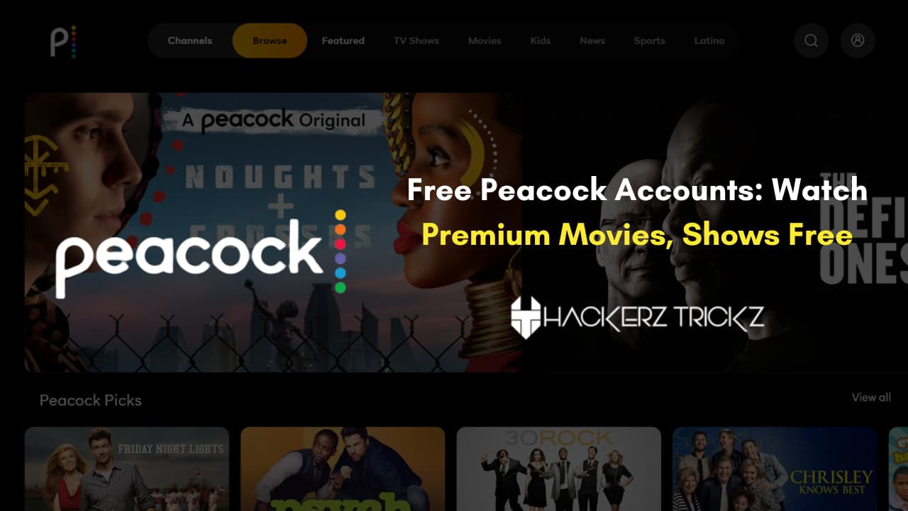Free Peacock Accounts