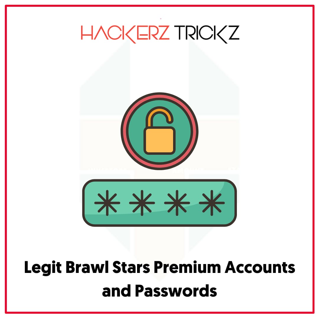 Legit Brawl Stars Premium Accounts and Passwords