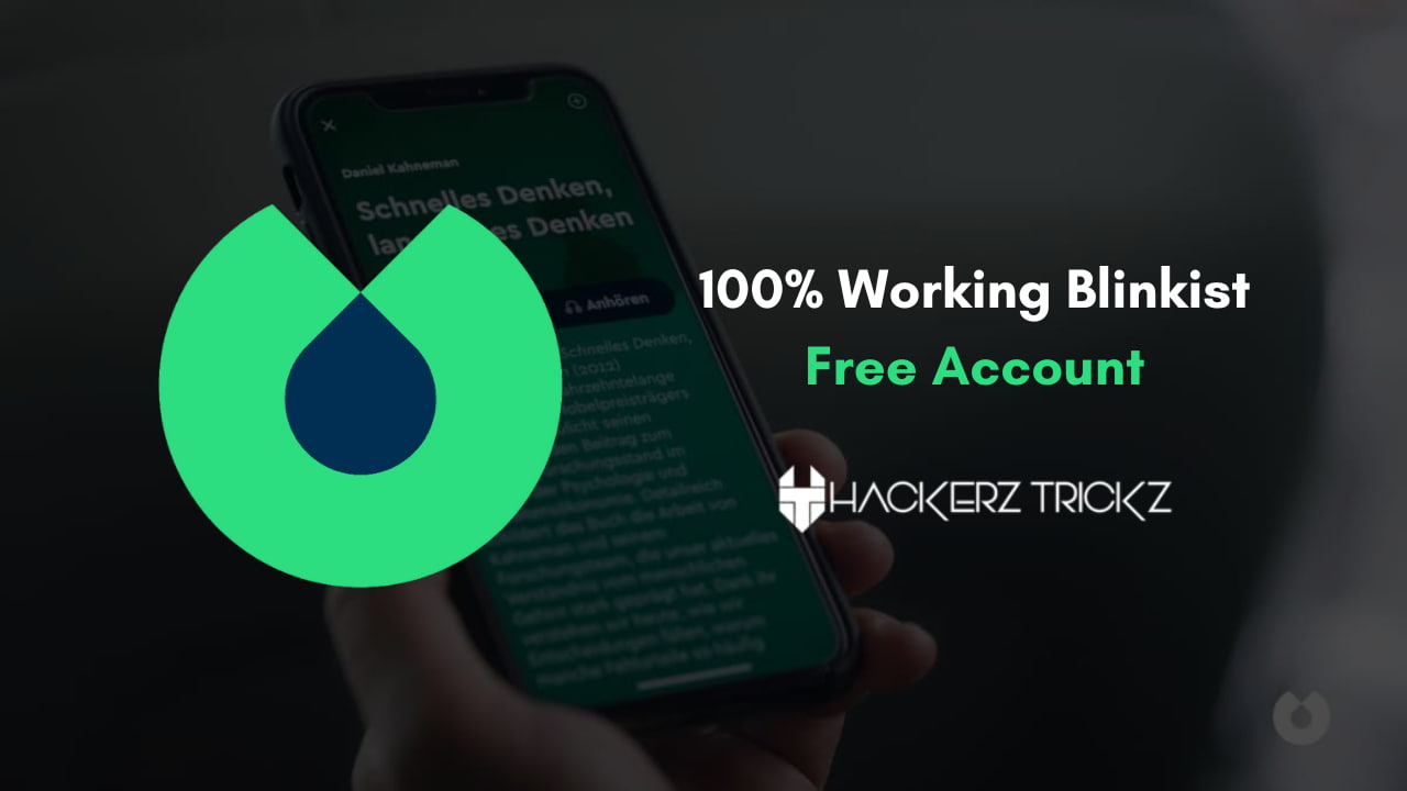 100% Working Blinkist Free Account