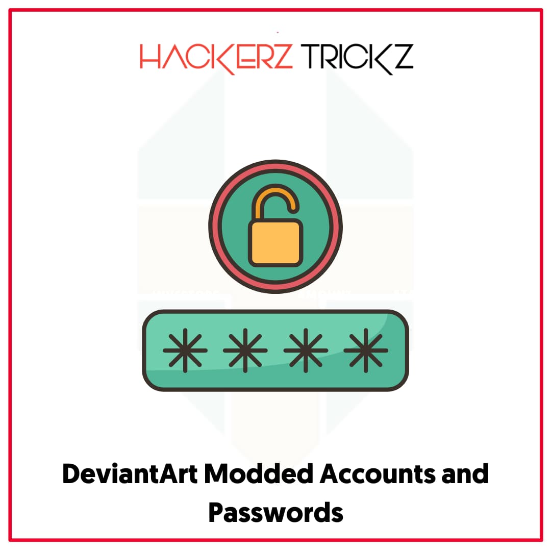 DeviantArt Modded Accounts and Passwords