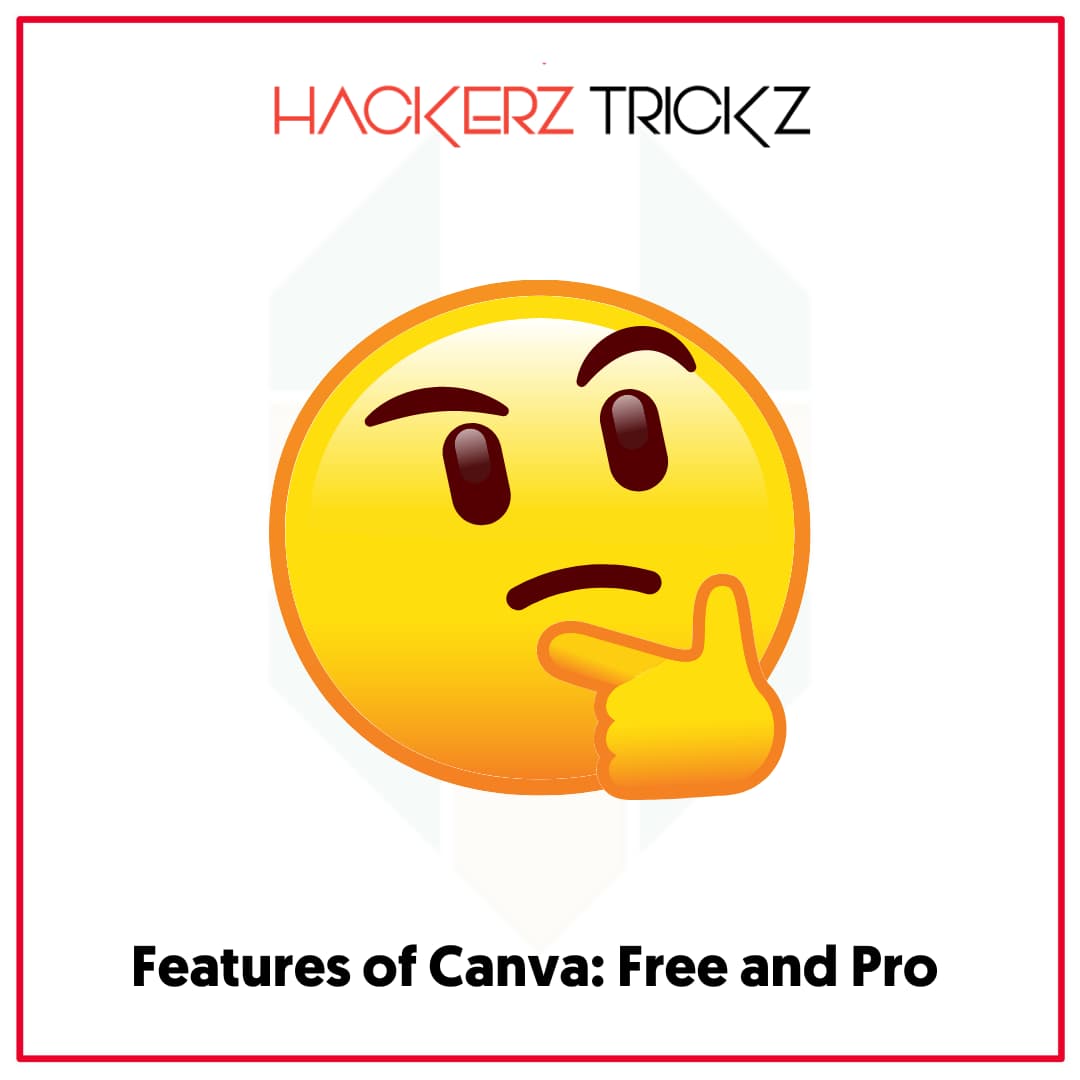 Features of Canva Free and Pro 