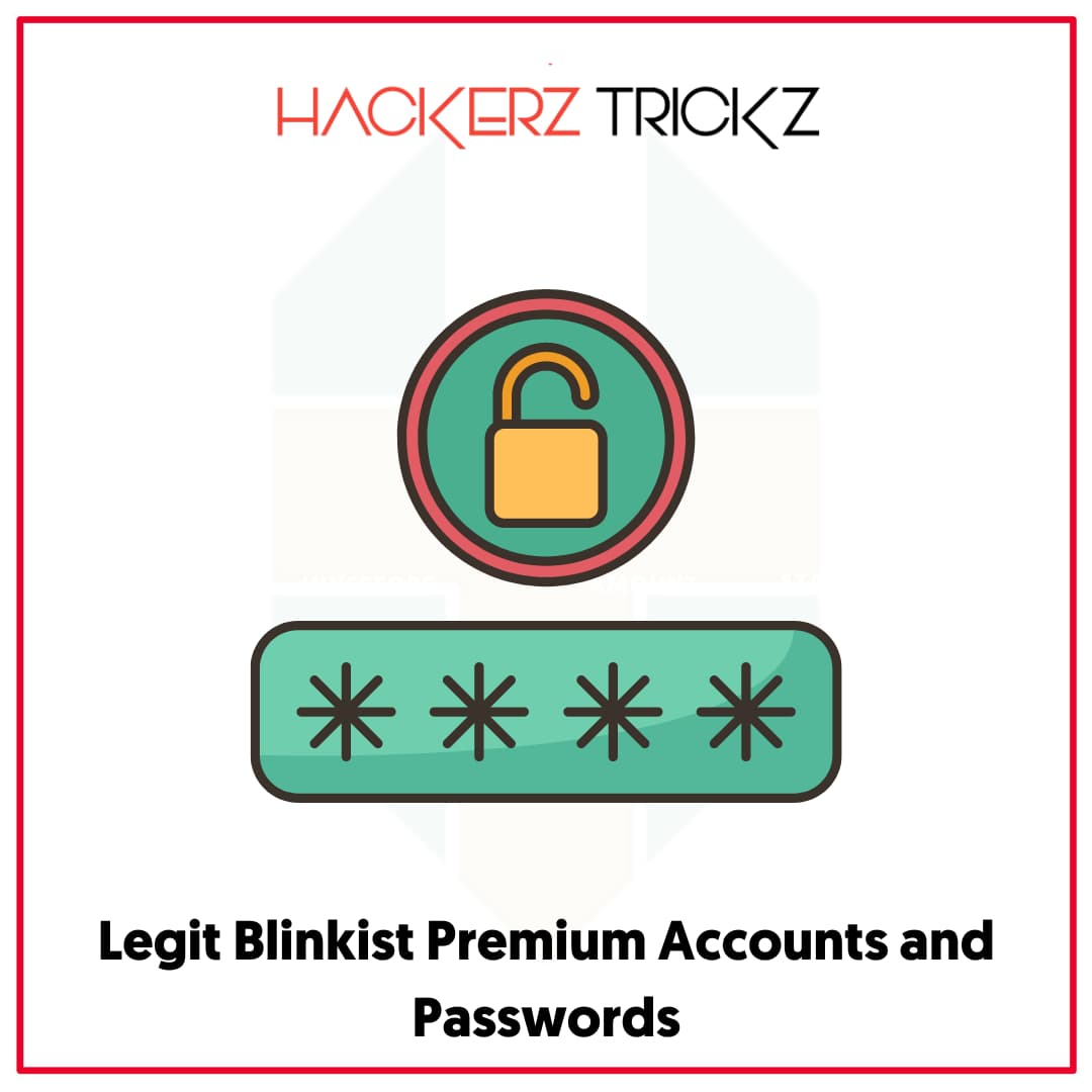 Legit Blinkist Premium Accounts and Passwords