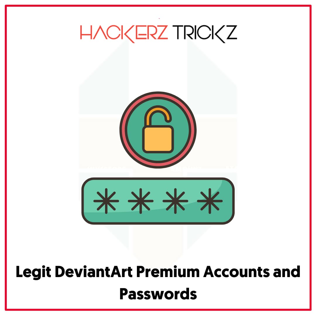 Legit DeviantArt Premium Accounts and Passwords