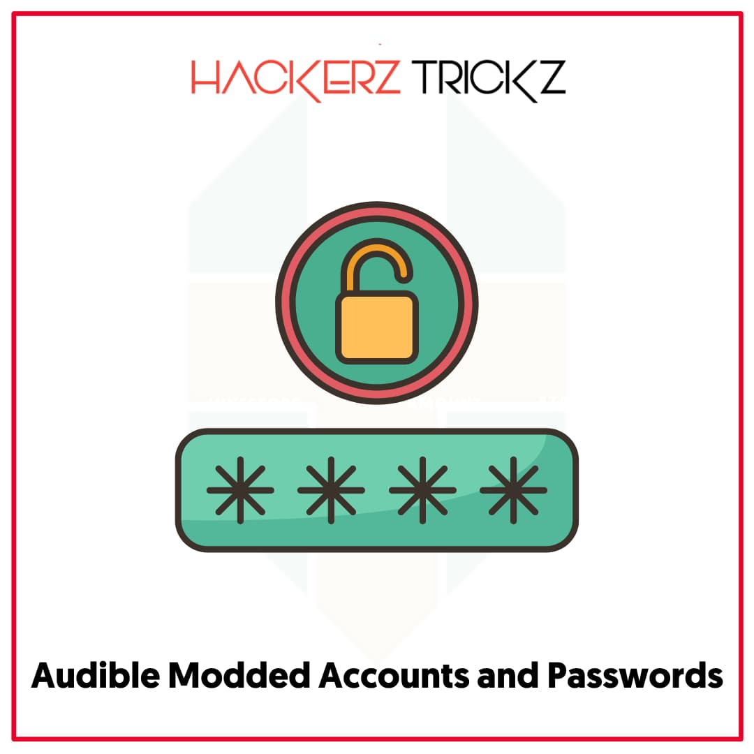 Audible Modded Accounts and Passwords