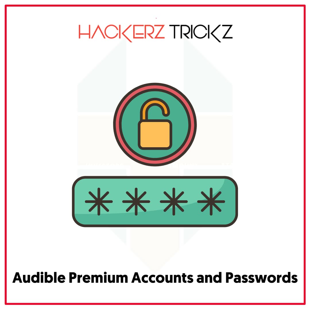 Audible Premium Accounts and Passwords