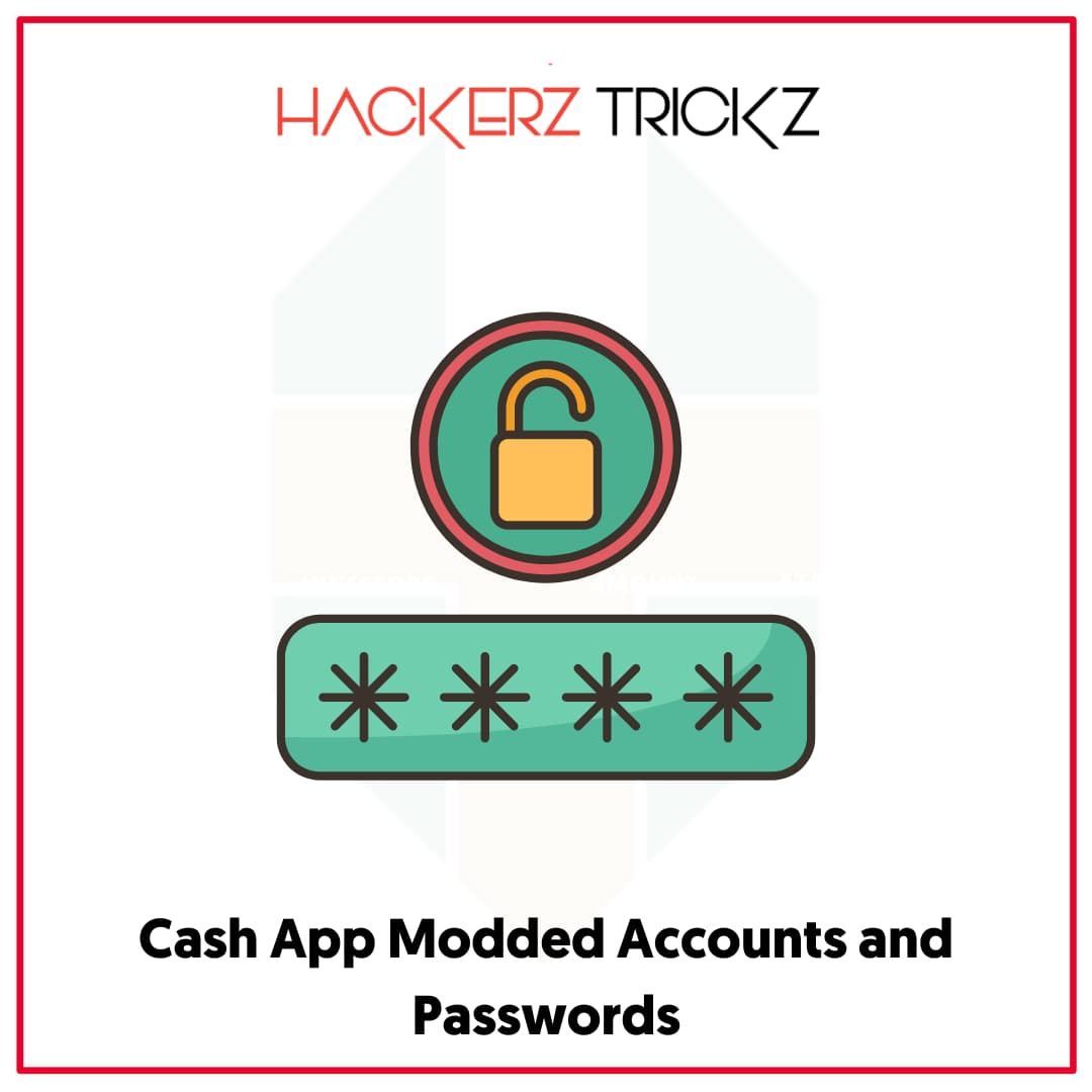 Cash App Modded Accounts and Passwords