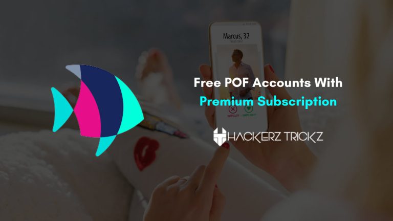 Free POF Accounts With Premium Subscription