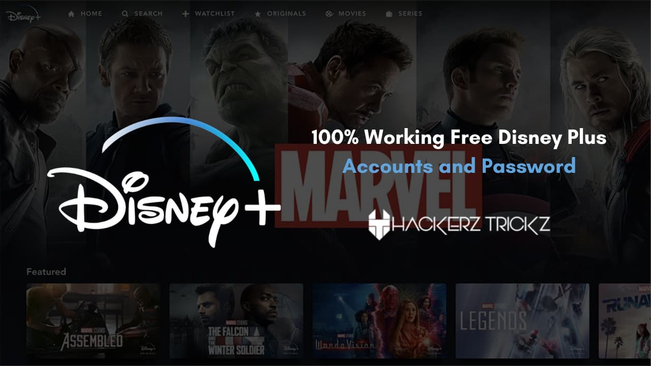 100% Working Free Disney Plus Accounts and Password