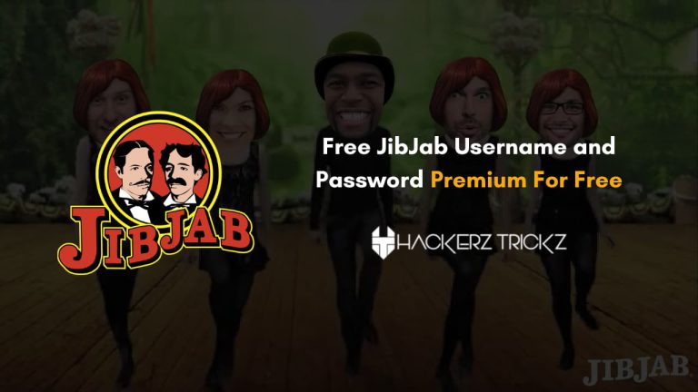 Free JibJab Username and Password