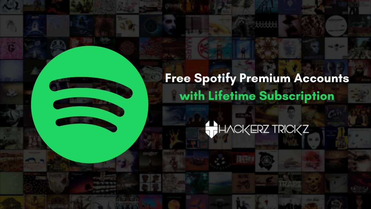 Free Spotify Premium Accounts with Lifetime Subscription