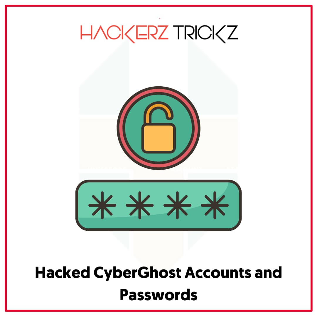 Hacked CyberGhost Accounts and Passwords