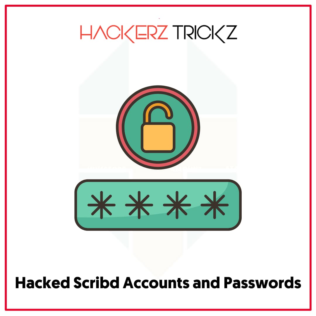 Hacked Scribd Accounts and Passwords